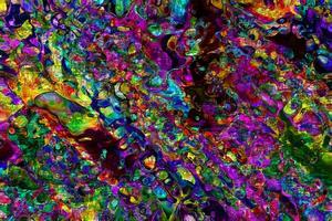 Abstract marble liquid background,Multicolor glossy liquid texture,Gradient texture background,Holographic background photo