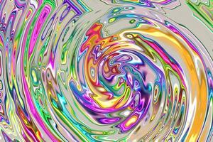 Abstract wavy liquid background,Abstract digital painted texture,Liquid marble texture photo