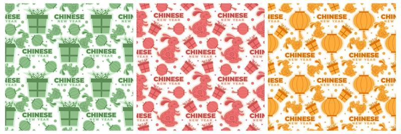 Chinese New Year Seamless Pattern Vector Art Icons And Graphics For Chinese New Year Seamless Pattern Vector Art Icons And Graphics For