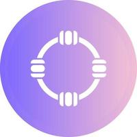 Hula Hoop Vector Icon