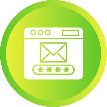 Mail Code Vector Icon
