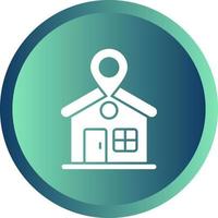 Home Location Vector Icon