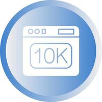 10k Vector Icon