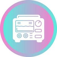 Oscilloscope Vector Icon