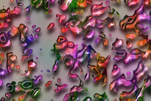 Abstract 3D gradient background,Holographic texture,Abstract liquid background,Geometric texture,Digital background illustration photo