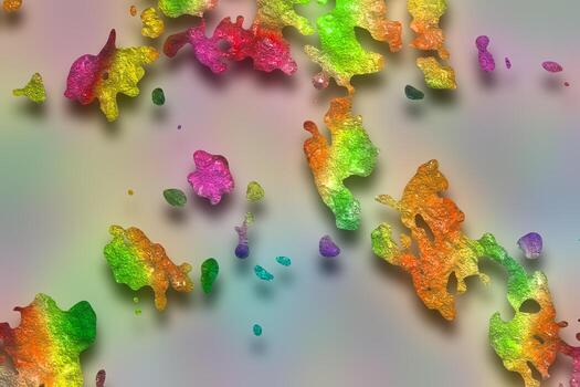 fondo degradado 3d abstracto, textura holográfica, fondo líquido abstracto, textura geométrica, ilustración de fondo digital foto