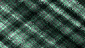 fondo geométrico 3d abstracto, textura digital holográfica foto
