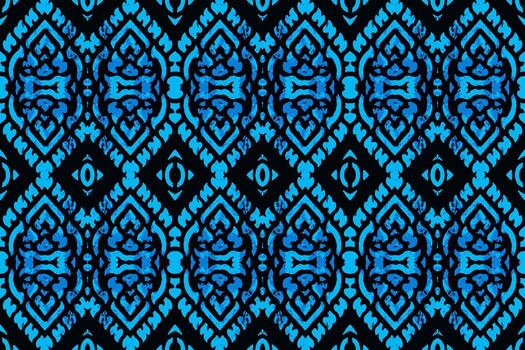 Abstract seamless patterns, geometric patterns, and batik patterns are designed for use in interior, wallpaper, fabric, curtain, carpet, clothing, Batik, satin, background, and Embroidery style. vector