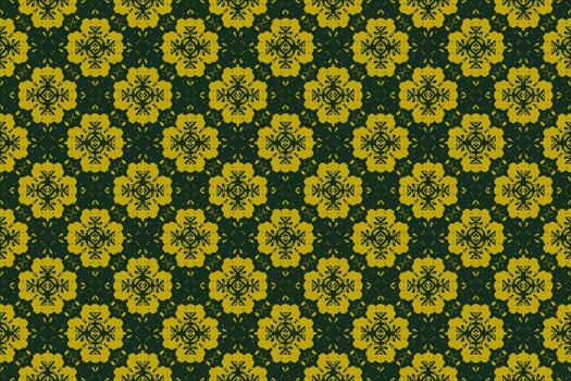Abstract seamless patterns, geometric patterns, and batik patterns are designed for use in interior, wallpaper, fabric, curtain, carpet, clothing, Batik, satin, background, and Embroidery style. vector