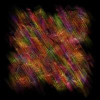 bufanda floral, bufanda abstracta, diseño abstracto pintado digital, textura colorida. arte fractal. diseño textil abstracto. ilustración de bufanda 3d foto