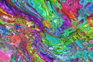 Abstract wavy liquid background,Abstract digital painted texture,Liquid marble texture photo