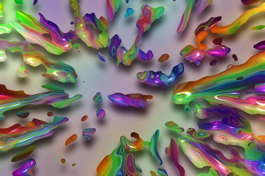 Particle background,Abstract 3D gradient background,Holographic texture,Abstract liquid background,Geometric texture,Digital background illustration photo