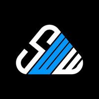 diseño creativo del logotipo de la letra sww con gráfico vectorial, logotipo simple y moderno de sww. vector