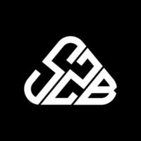 Diseño creativo del logotipo de la letra szb con gráfico vectorial, logotipo simple y moderno de szb. vector