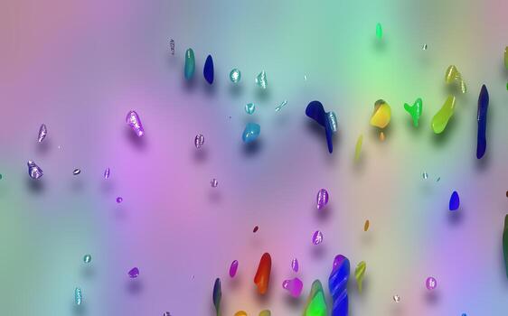 Abstract 3D gradient background,Holographic texture,Abstract liquid background,Geometric texture,Digital background illustration photo