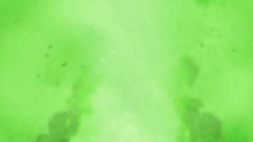 fondo verde con efecto fuego video