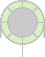 Trampoline Vector Icon Design