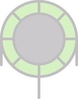 Trampoline Vector Icon Design