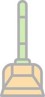 Dustpan Vector Icon Design