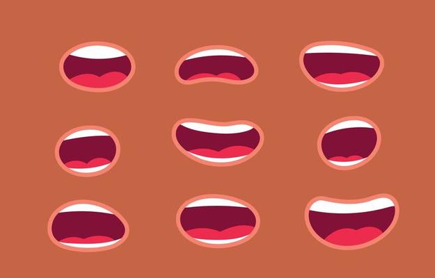 cartoon unhappy mouth 12282742 Vector Art at Vecteezy