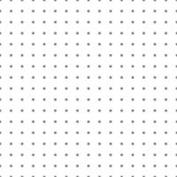 Polka dots or bullet journal texture. Seamless monochrome pattern. Dotted background. Soft abstract geometric pattern. vector