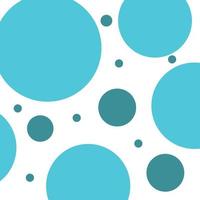 Black and white polka dot pattern vector. Random spots hand-drawn. vector