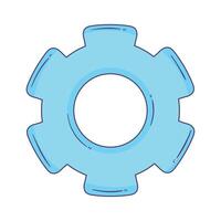 gear cog setting vector