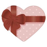 heart love gift vector