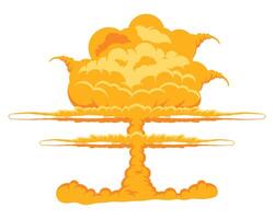 explosion with waves effect vector