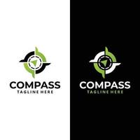 compass logo icon vector isolated