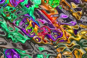 Abstract wavy liquid background,Abstract digital painted texture,Liquid marble texture photo