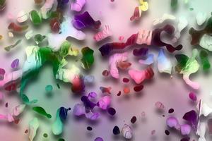 Abstract 3D gradient background,Holographic texture,Abstract liquid background,Geometric texture,Digital background illustration photo