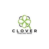 clover logo icon vector isolated
