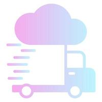 Fast delivery icon, suitable for a wide range of digital creative projects. Happy creating. vector