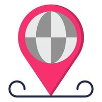 global location icon, suitable for a wide range of digital creative projects. Happy creating. vector