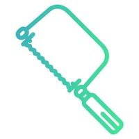 Coping saw icon, suitable for a wide range of digital creative projects. Happy creating. vector