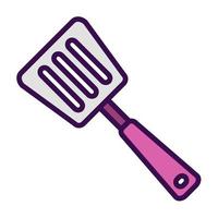 Spatula icon, suitable for a wide range of digital creative projects. Happy creating. vector