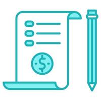 financial reporting icon, suitable for a wide range of digital creative projects. Happy creating. vector