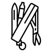 Penknife icon, suitable for a wide range of digital creative projects. Happy creating. vector