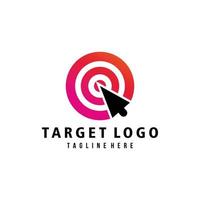 target logo icon vector isolated