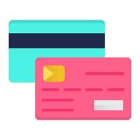 icono de tarjeta de crédito, adecuado para una amplia gama de proyectos creativos digitales. feliz creando. vector