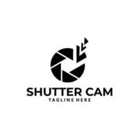 shutter logo icon vector isolated