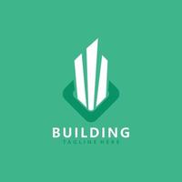 building logo icon vector isolated