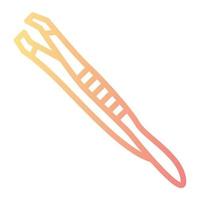 Tweezers icon, suitable for a wide range of digital creative projects. Happy creating. vector