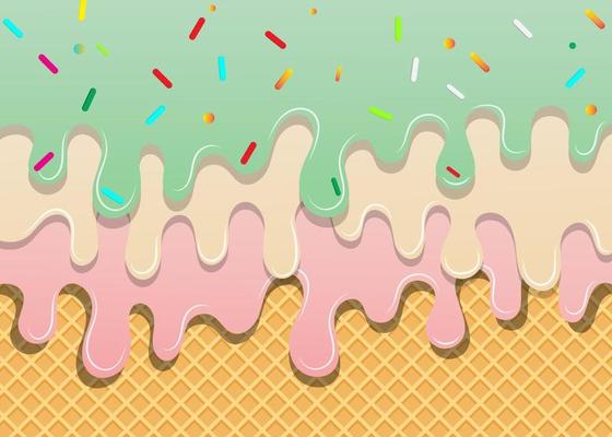 Vector Art Ice Cream Shop Set Toppings Shake Stock Vector - Illustration of  chopped, rainbow: 38727555