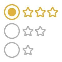 Rating icon, suitable for a wide range of digital creative projects. Happy creating. vector