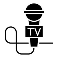 microphone icon, suitable for a wide range of digital creative projects. Happy creating. vector