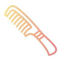 Comb icon, suitable for a wide range of digital creative projects. Happy creating. vector