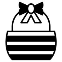 Bread basket icon, suitable for a wide range of digital creative projects. Happy creating. vector