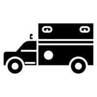 ambulance icon, suitable for a wide range of digital creative projects. Happy creating. vector